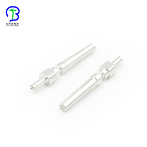 Tùy chỉnh đồng thau pin thiết bị đầu cuối EV sạc pins cho Tesla EV nối điện cắm pins bạc mạ - Product Image 4