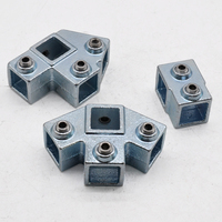 Raccords de tuyauterie carrés en fonte malléable de 20 mm, 25 mm, 30 mm, 40 mm pour aire de jeux