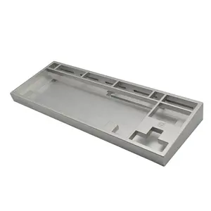 Kunden spezifische 60% 65% 75% Polycarbonat Kohle faser Kunststoff CNC Tastatur Mechanische Gehäuseteile