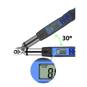 Llave dinamométrica Digital de ángulo de 200N. M, par preestablecido, probador ajustable de alta precisión, transmisión de datos por cable - Product Image 6