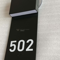 Signalétique d'hôtel en braille lumineuse de qualité supérieure |   Boîte de signalisation exquise en acier inoxydable 304 finition noire avec un accent sur la qualité