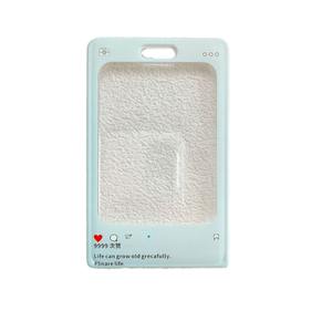 Étui pour carte transparent en acrylique cristal mignon, étiquette de bagage rigide anti-perte, personnalisable, couleur personnalisable, pour cartes Polaroid - Product Image 5