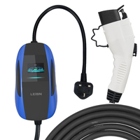 Chargeur de voiture électrique portable 22KW 32A Station de charge murale pour BYD Song Qin EV Chargeur de voiture Ev