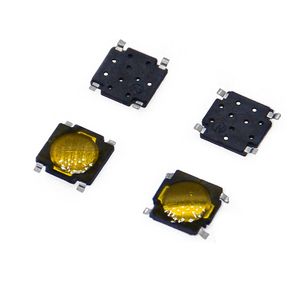 Interrupteur à bascule miniature 9,5x8,1 mm, 2 broches, levier court, retour au centre, ON-ON, interrupteur coulissant - Product Image 1