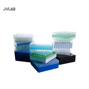 Freezing Tube Box Plastic Preservative Tube Box Hight Quality 1.8ml 5ml 10ml PP Box 25 36 81 100 Well Suitable For Frozen Tubes