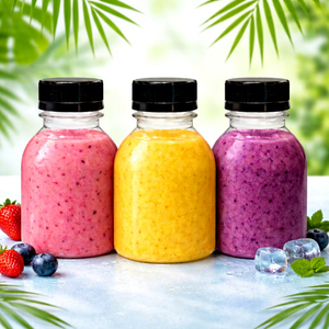 Premium 400ml Food-Grade PET Plastic Bottles Strong Leak-Resistant Screw Cap Transparent for Commercial Beverage Packaging - Product Image 1