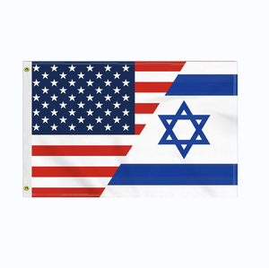 Bandera de la paz de <span class=keywords><strong>Israel</strong></span> Palestina de 3x5 pies, bandera <span class=keywords><strong>israel</strong></span>í palestina de poliéster 100D con dos ojales de metal, resistente a la decoloración, colores vivos - Product Image 4