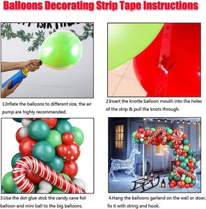 Ghirlanda di Palloncini in Alluminio Ecologica per <span class=keywords><strong>Capodanno</strong></span>, Arco per Caramelle, Decorazione Festiva - Product Image 5