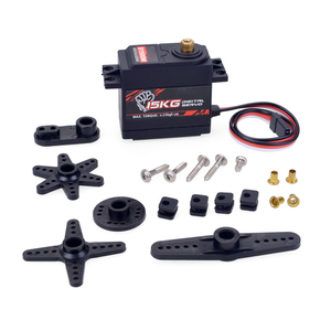 Mô-men xoắn cao 12V không chổi than DC s1500m 15kg kỹ thuật số <span class=keywords><strong>servo</strong></span> kim loại Gear hộp động cơ cho 360 ° xoay Drone phụ kiện - Product Image 5