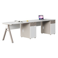Moderne Büro-Arbeitskabine Arbeitsplatz Computer-Schreibtisch Mitarbeiter-Sitzplatz Trennwand Luxuriöses Chefschreibtisch-Möbelset Großhandel