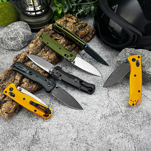 BM-Mini BUGOUT 533BK-2 Pocket EDC Knife Lightweight Aluminum Handle <b>Camping</b> Outdoor Hunting Survival <b>Tool</b> Daily Folding Knife - Product Image 3