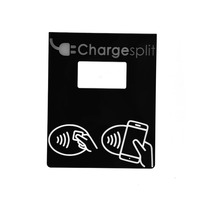 Panneau frontal de contrôle de menu NFC en acrylique PMMA écologique personnalisé, sérigraphié, avec découpe et superposition tactile pour appareils électroniques