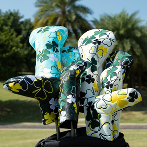 Funda para Putter de Golf con Cierre Magnético, Diseño de Trébol Bordado, Fabricante OEM - Product Image 4