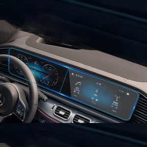 ฟิล์มกันรอยหน้าจอ GPS รถยนต์ สำหรับ Mercedes Benz GLE ปี 2020 2021 2022 <span class=keywords><strong>2023</strong></span> 2024 2025 - Product Image 1