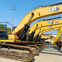 Excavatrice sur chenilles CAT 336 d'occasion, faible nombre d'heures de fonctionnement, moteur d'origine, puissance fiable, pour travaux miniers, construction lourde et terrassement