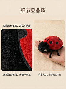Juguetes de Peluche de Insectos Realistas Personalizados: Abeja, Mariposa, <span class=keywords><strong>Araña</strong></span>, <span class=keywords><strong>Mantis</strong></span> y Mariquita, Muñecos de Peluche para Niños - Product Image 6