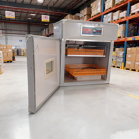 Incubateur automatique grande capacité, couveuse intelligente pour œufs de poule, équipement d'élevage avicole pour l'incubation en ferme