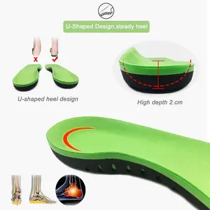 Orthopedische Schoenen Sole Inlegzolen Voor Schoenen Boog Voet X/O Been Type Corrector Flat Foot Arch Ondersteuning Sport Schoenen inserts