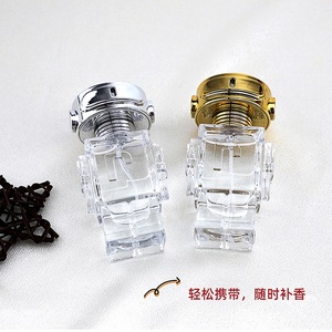 HOMAY Embalaje Venta caliente <span class=keywords><strong>Robot</strong></span> Shape 30ml 50ml Botella de <span class=keywords><strong>perfume</strong></span> transparente Botella de cosméticos en aerosol Botella de <span class=keywords><strong>perfume</strong></span> - Product Image 4
