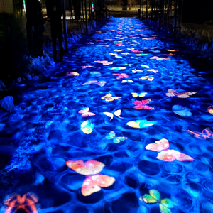 Projecteur à effet d'ondes aquatiques LED pour hôtel, complexe hôtelier, jardin, parc et éclairage paysager commercial - Product Image 1