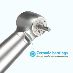 Стоматологическая светодиодная волоконно-оптическая воздушная турбина с 4 отверстиями для воды 450000 об/мин - Product Image 2