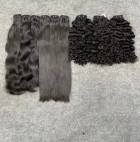 Extensions de Cheveux Humains Bruts 100% Naturels Non Traités, Bundles de Cheveux Remy, Boucles Birmanes et Indiennes, Cuticules Entièrement Alignées, Prix de Gros