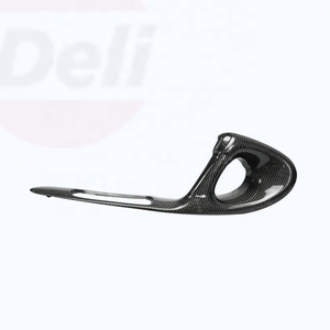 Manija de puerta interior de fibra de carbono de alta calidad para Mazda RX7 FD3S (RHD) RX7 manija de puerta Mazda piezas interiores de puerta de coche - Product Image 4