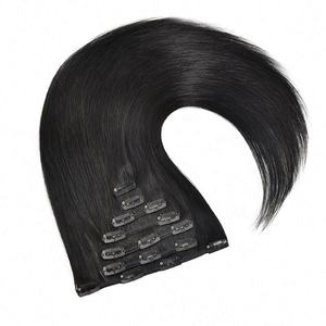 Extensiones de Cabello Humano ISWEET 4D de 26 Pulgadas, Clip sin Costuras, Cabello Vietnamita, Cabello Virgen, Clips sin Costuras - Product Image 1