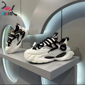 Zapatos Deportivos Casuales de Moda para Hombre, Marca Torre, Primavera 2025, con Estampado y Bordado, Suela Gruesa, Aumento de Altura - Product Image 6