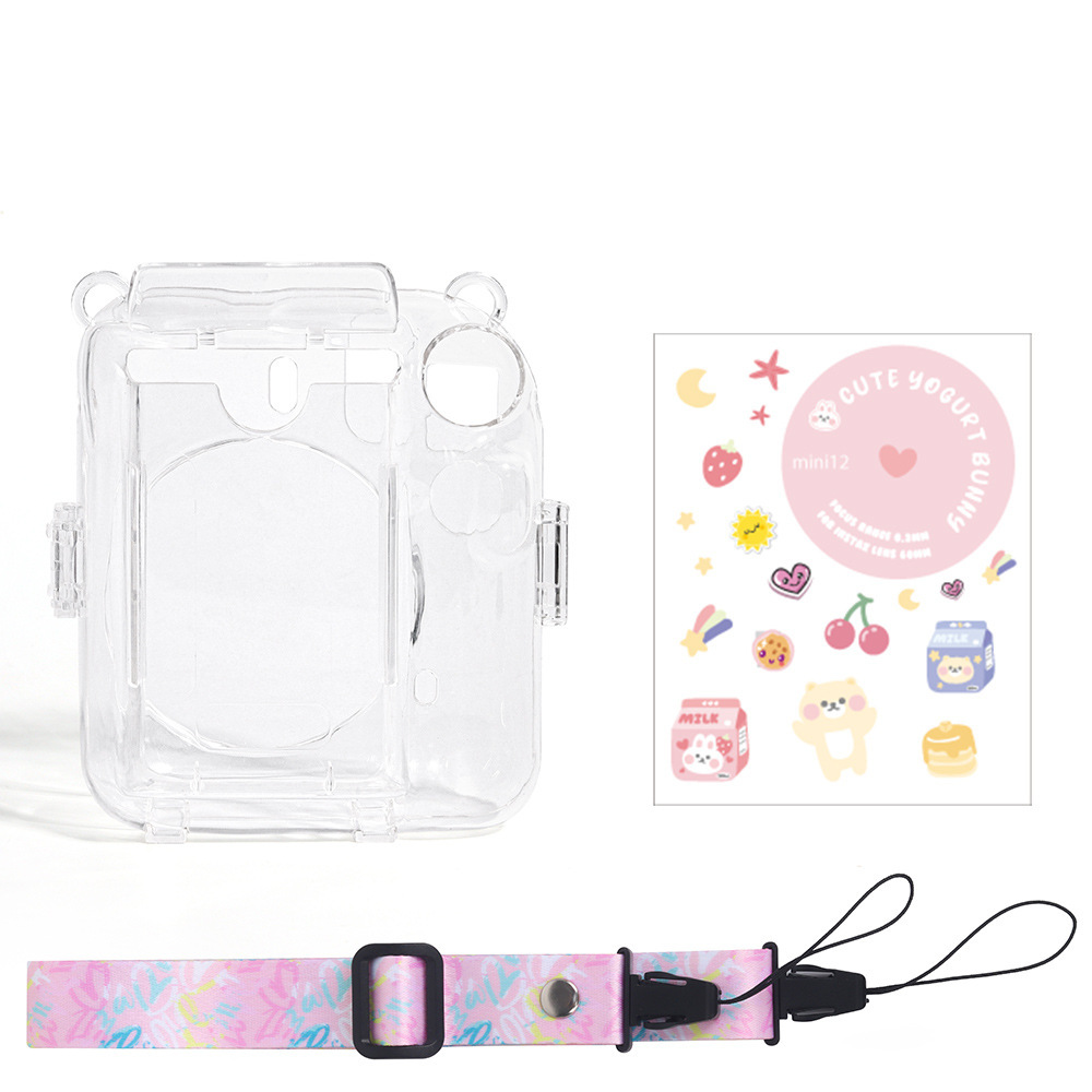 Clear + Pink