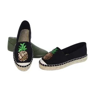 Custom Fashion Comfort Flat Women Espadrilles Jute New Style Shoes,Espadrilles For Woman