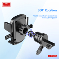 Soporte Universal Giratorio de 360 Grados Earldom con Gancho Metálico para Celular, Accesorios para Automóvil, Soporte para Teléfono Móvil para Automóvil