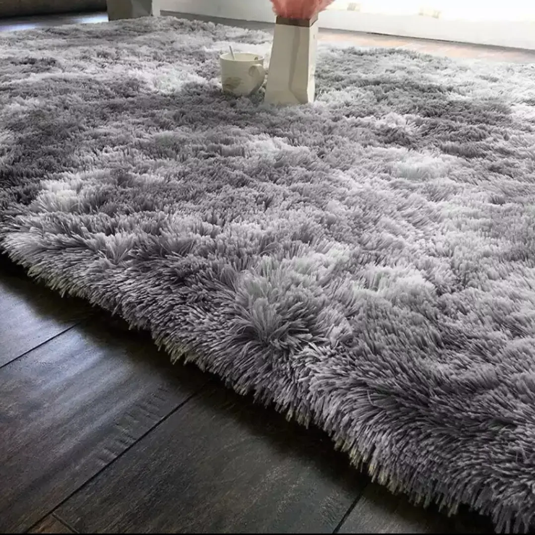 Nouveau doux moelleux shaggy chambre tapis pour salon