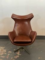 Fauteuil œuf rétro industriel classique, chaise de salon personnalisée pour bar, club, studio, mobilier de salon, fauteuils, chaises de salon