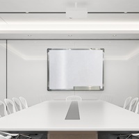 Vente en gros en Chine prix d'usine logo personnalisé bureau 60x45cm tableau blanc standard cadre en aluminium tableau blanc magique