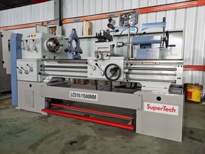Supertech Độ chính xác nặng máy tiện lc500b/1500 Hướng dẫn sử dụng máy tiện máy tiện kim loại với các phụ kiện - Product Image 2