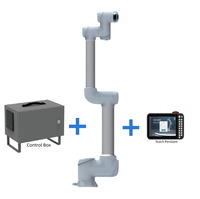 Robot Colaborativo con Carga Útil de 10 kg, Alcance de 1300 mm, 6 Ejes, Motor PLC, Brazo Robótico de Alta Precisión de 0.03 mm, IP54/IP65, 1 kW