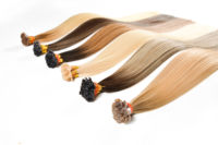 Dailmei Best-seller Salon Deluxe Qualité Double Pull kératine pré-collée 100% vrais cheveux Pointe plate Extension de cheveux