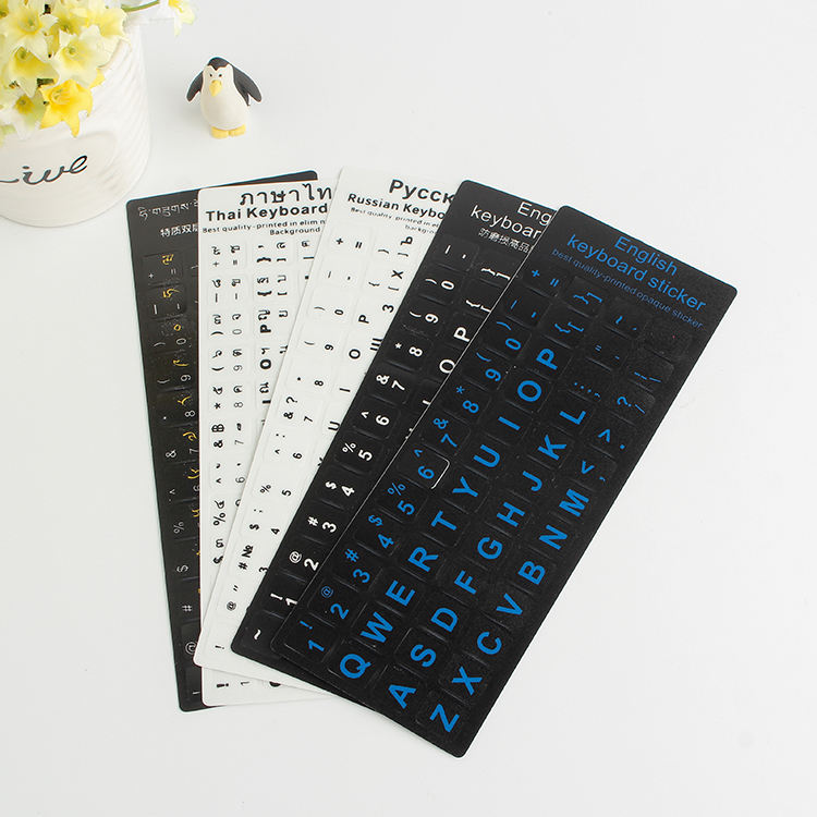 Autocollant de clavier de vinyle