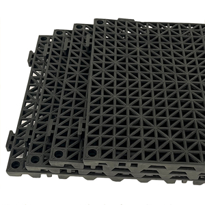 Tapis de <span class=keywords><strong>bain</strong></span> en PVC à drainage creux, antidérapant, séchage rapide, anti-moisissure, tapis de sol à emboîtement, facile à assembler, imperméable pour douche et salle de <span class=keywords><strong>bain</strong></span> - Product Image 4