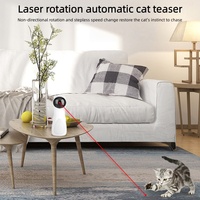 Animal Compagnie Chat Accessoires Intelligent Robot Electrique Interactif Mouvement Poursuite Automatique Jouet Laser