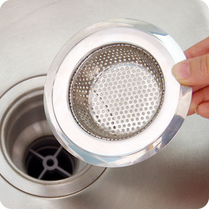 Stainless Steel Sink Strainer 4 Inch Drain Cover <b>Kitchen</b> Sink Filter Anti <b>Clog</b> Protector - Product Image 1