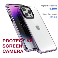 Nouvel étui transparent pour Iphone, 6 couleurs, pour Iphone 14 Pro Max, 2023