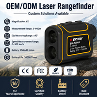 Télémètre de golf SNDWAY SW-600A avec portée de 600 m, meilleur télémètre laser pour la chasse, caméra de vitesse, télescope, catégorie de produits