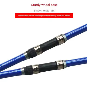 Caña de Pescar de Fibra de Carbono de Alta Calidad de 3 Secciones para Agua Salada de 4.2m para Surfcasting - Product Image 4