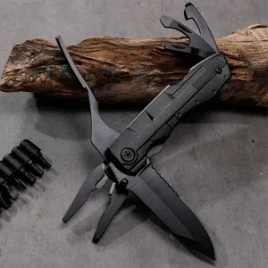 أدوات يدوية كماشة سكين جيب متعددة الأدوات من الفولاذ المقاوم للصدأ كماشة قابلة للطي مع