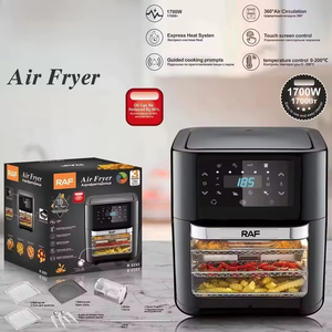 Freidora de Aire Cuadrada Estándar Europea, Horno Doméstico Multifuncional de Gran Capacidad con Pantalla Táctil Inteligente y Superficie Antiadherente con Protección contra Sobrecalentamiento - Product Image 6