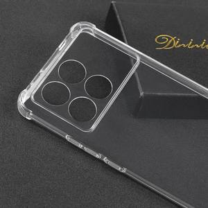 Per <span class=keywords><strong>Redmi</strong></span> 15C 4G <span class=keywords><strong>5G</strong></span> 15T Pro oltremare versione 14C trasparente custodia per telefono cellulare TPU quattro angoli Anti-caduta <span class=keywords><strong>Cover</strong></span> protettiva - Product Image 5