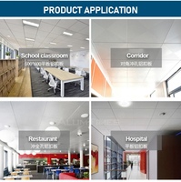 Prix Usine 600x600 Panneaux Acoustiques en Aluminium Décoratifs pour Plafonds Métalliques, Dalles de Plafond en Aluminium Clip-in pour Bureau, Étanche