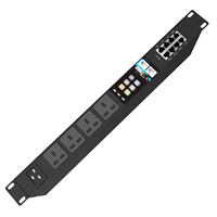 PDU d'alimentation IP, unité de distribution d'alimentation PDU avec ports IO, multiprise intelligente UK 4 prises 13A 230V, prend en charge plusieurs protocoles